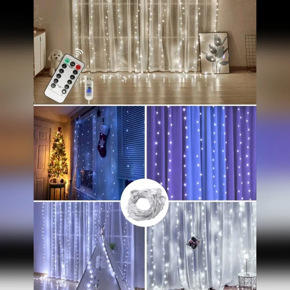 Copper String Lights for Bedroom & Home